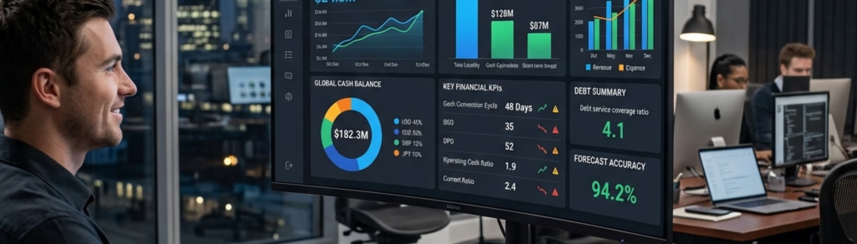 Power BI Financer: Dashboards de tresoreria i flux de caixa